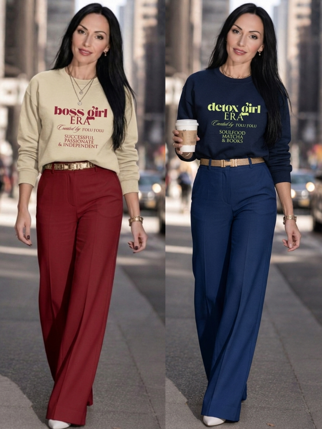 Boss Girl ERA - ERA Collection | Premium-Sweatshirt - Beige