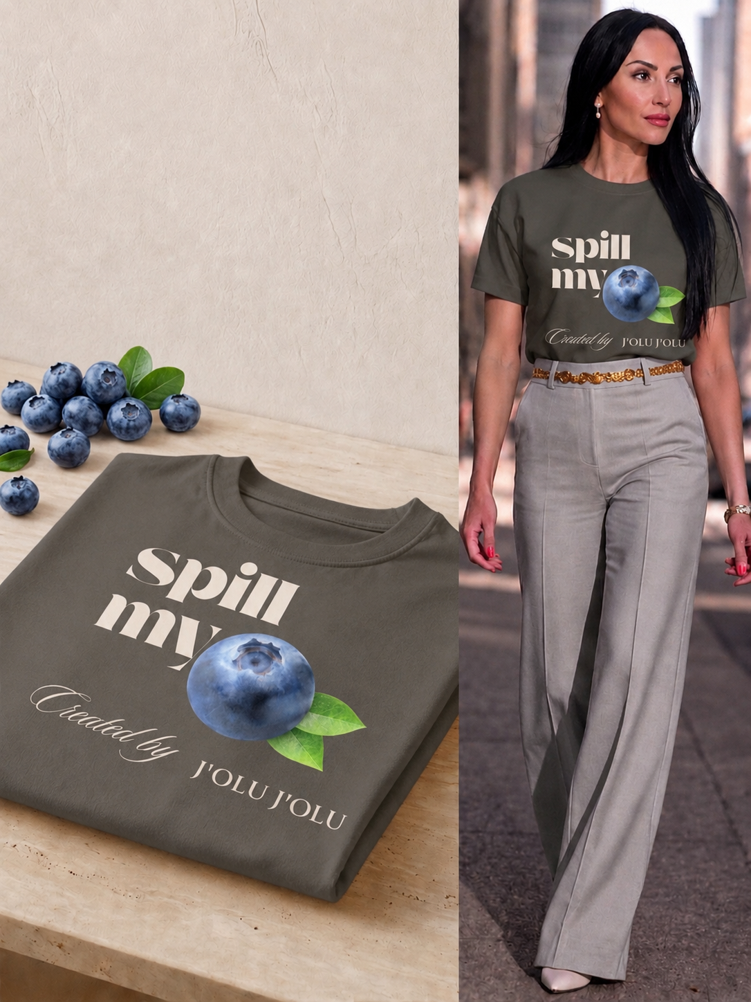 Spill My - Fruit Edition | Premium-T-Shirt  - Multiple Colors
