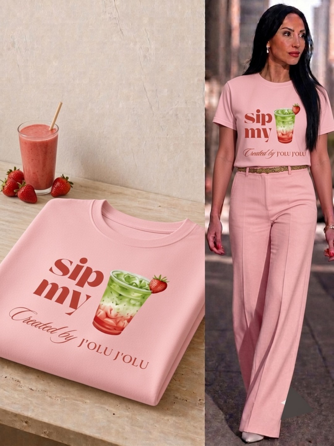 Sip My - Fun Edition | Premium-T-Shirt  - Multiple Colors