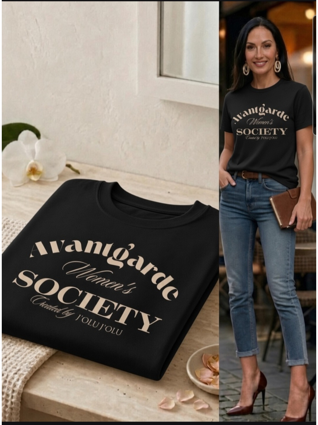 Avantgarde Women's Society | Premium-T-Shirt  - Multiple Colors