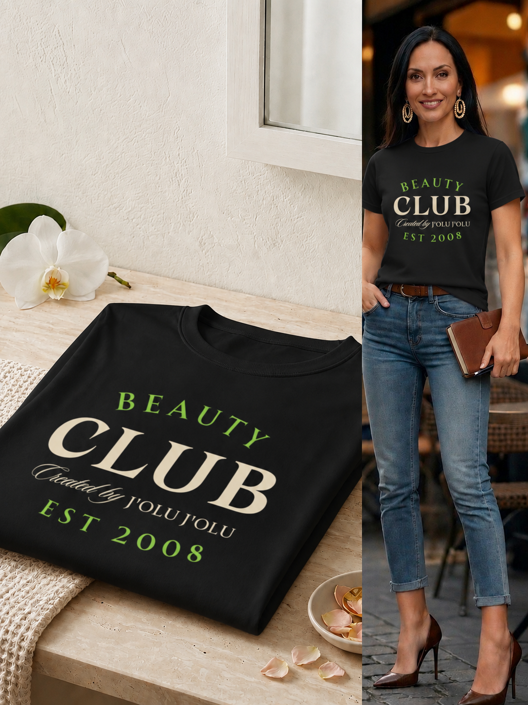 Beauty CLUB | Premium-T-Shirt - Multiple Colors